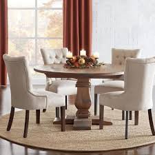 Find all of the best the home depot coupons live now on insider coupons. Aldridge Antique Walnut Round Dining Table Nb024aw The Home Depot Round Dining Room Table Round Dining Table Sets Dining Room Table Decor