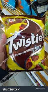 Twistees are produced by darrell lee foods at a factory in marsa which was originally established by ray calleja. Klang Malaysia June 8 2018 Hand Hold Twisties Snack Display For Sell In The Supermarket Shelves Ad Paid Hand H Snack Display Klang Branding Design
