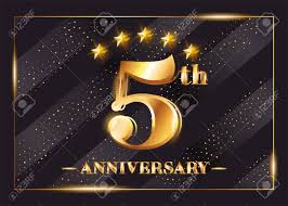 Use our tool to easily view and create your personalized gift. 5 Years Anniversary Celebration Vector Logo 5th Anniversary Royalty Free Cliparts Vectors And Stock Illustration Image 91020911