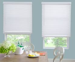Classic 2 Faux Wood Blind Homedepot Com Faux Wood Blinds White Faux Wood Blinds Wood Blinds