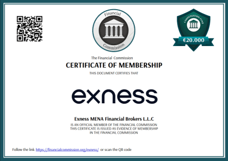 Exness - Ủy ban tài chính