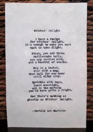 Halloween Art Halloween Witch Poem Witches By Christyannmartine Halloween Poems For Kids Poetry For Kids Kids Poems