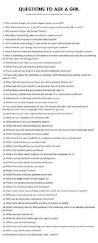 It's a good way to get a sense of who the person really is. basically, if you're trying to truly connect with your date, asking questions without making it seem like an interrogation is the way to go, tracy. A List Of Great Questions To Ask A Girl Plus Tips For Asking Each Question On The Site Zadavat Voprosy Citaty Temy Razgovorov