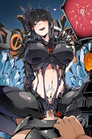 goddess of victory: nikke, behemoth (nikke), commander (nikke), artist  request, black hair - R34 Vault