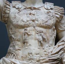 Augustus From Prima Porta Cuirass Statue Ancient Rome Ancient Armor