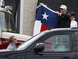 Image result for trump hurricane harvey images