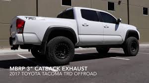 Get the look and utility you need with new exhaust systems at extremeterrain.com. 2016 2020 Toyota Tacoma Mbrp Catback Exhaust Versus Stock Exhaust Part 1 Youtube