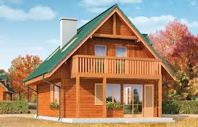 Living bucatarie baie hol casa scarii terasa mansarda: Model De Casa Din Lemn Cu Mansarda In Suprafata De 85 Mp Idei Case