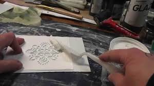 Take care to center the cardstock inside the embossing folder. Make Your Own Embossing Plate From Stencil Diy Embossing Card Making Techniques Card Making Tips