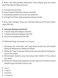 Warganegara malaysia jangan lupa juga untuk turut dapatkan contoh soalan peperiksaan penolong pegawai tadbir n29 untuk mantapkan lagi persediaan exam anda. Contoh Soalan Penolong Pegawai Tadbir N29 Peperiksaan