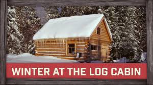 Save tiny house with a million dollar view to your lists. Winter Afternoon At The Log Cabin Youtube