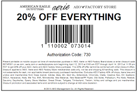 Pinned April 12th 20 Off Everything At American Eagle Outfitters Aerie Also Factory Stores Or Online Via Promo Code 68746301 Coupon Coupon Apps Coupons App