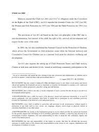 Child victims of such acts are not criminalized. Child Act 2001 Child Abuse Children S Rights