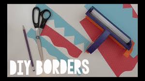 Jazz up your classroom bulletin boards with borders. Diy Borders Youtube