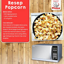Cara memasak jagung di microwave. Sharpcookingclub On Twitter Membuat Popcorn Tidak Serumit Yang Dibayangkan Cukup Siapkan Biji Jagung Butter Dan Microwave Sharp R 728 In