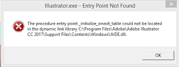 Hey guys, i just built a new machine and installed production pro cs6 suite. Solved Photoshop Cc 64 Bit Entry Point Not Found Adobe Support Community 5495899