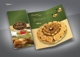Koueider Brochure Graphic Design Advertising Company Portfolio Food