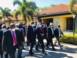 He was invited to speak at catham house . Happening Now Hakainde Hichilema Phoenix Fm Zambia Facebook