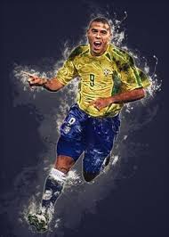 In rio de janeiro, бразилия). Ronaldo Nazario Poster By Romancity Art Displate