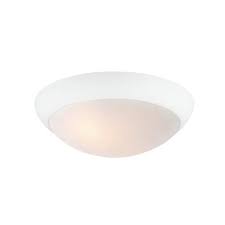 Led indoor white ceiling fan with light kit. Monte Carlo Fan Company Hugger 3 Light Rubberized White Incandescent Ceiling Fan Light Kit With Frosted Glass Shade Mc224rzw Rona