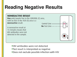 I'm confused on my test results the paper says hiv nonreact should it say nonreactive so am i positive or neg. Ppt Clearview Stat Pak Hiv Rapid Test How To Run And Read Powerpoint Presentation Id 2203701
