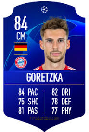 €70.00m * jun 11, 1999 in aachen, germany Leon Goretzka Fifa 19 Rating Card Price