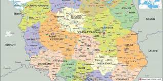 Consulta la mappa delle stazioni di ricarica sul sito. Polonia Mappa Mappe Polonia Europa Dell Est Europa