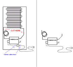 These circuit diagrams are subject to change without notice, please refer to the one supplied with the unit. How To Modify A Fridge Compressor Into A Silent Air Compressor 3 Steps Instructables
