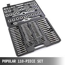 Kitchen accessories fruit vegetables 6 pcs metric thread tap. Vevor 110pcs Tap Die Set Tungsten Steel Titanium Tap Die Metric Tool Tap Die Combination Set For Cutting External Internal Threads Walmart Com Walmart Com