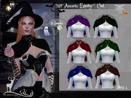 High quality sims 4 mod accessories designed and sold by independent artists around the world. Dansimsfantasy S Dsf Accessories Enchanting Cloak