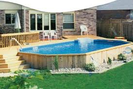 Yes We Do Liner Changes In Pools Like This One Http Www Abovegroundpoolbuilder Com Above Ground P Backyard Pool Best Above Ground Pool Backyard Pool Designs