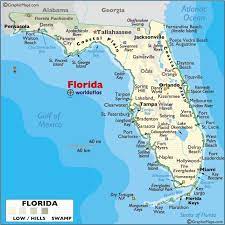 Florida Maps Facts Map Of Florida Map Of Florida Beaches Gulf Coast Florida