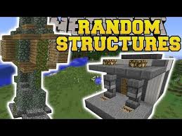 Minecraft Random Structures Mod Gas Station Tree House Park More Mod Showcase Tree House Gas Station Mini Games