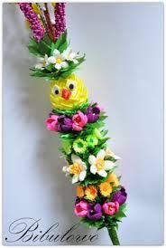 Kwiaty z bibuły #1 chabry diy flowers. Palmy Wielkanocne Z Krepiny Szukaj W Google Easter Diy Paper Flowers Easter Crafts