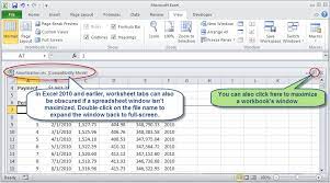 how to restore disappeared missing sheet tabs in microsoft excel