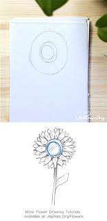 How To Draw A Sunflower Step By Step For Beginners Jeyram Art These lines form a second layer of petals. how to draw a sunflower step by step