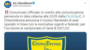 See more of ac chievo on facebook. Chievo Escluso Dalla Serie B Faremo Ricorso E Annuncia Zaffaroni Nuovo M