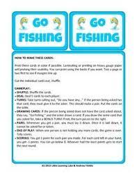 The remaining cards are messed up, face down between the the player must then pick a single card from the messed up, face down pile of cards. Little Learning Labs Go Fishing Card Game Remix Of Classic Go Fish Card Game Fishing Cards Card Games Going Fishing