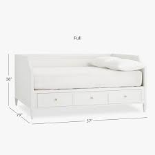 Auburn Storage Daybed Pottery Barn Teen The brushed finish of the.