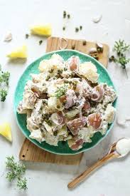 Creme Fraiche Potato Salad Recipe Bessie Bakes Recipe Potato Salad Potatoe Salad Recipe Salad Recipes