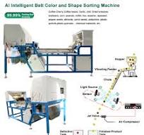 AI Intelligent 500-4000kg/h Chestnut Cashew Coffee Bean Almonds Olive Pistachio Color Sorter Rice Sorting Machine Plastic