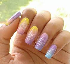 Bts K Pop Inspired Nail Art Bts Nail Art Design In 2020 Cute Acrylic Nails Korean Nail Art Gel Nails