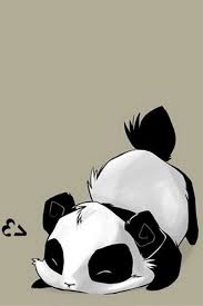 Black And White Panda Wallpaper Hd Black And White Panda Iphone 4s Wallpapers Panda Wallpapers Cute Panda Wallpaper Cute Panda