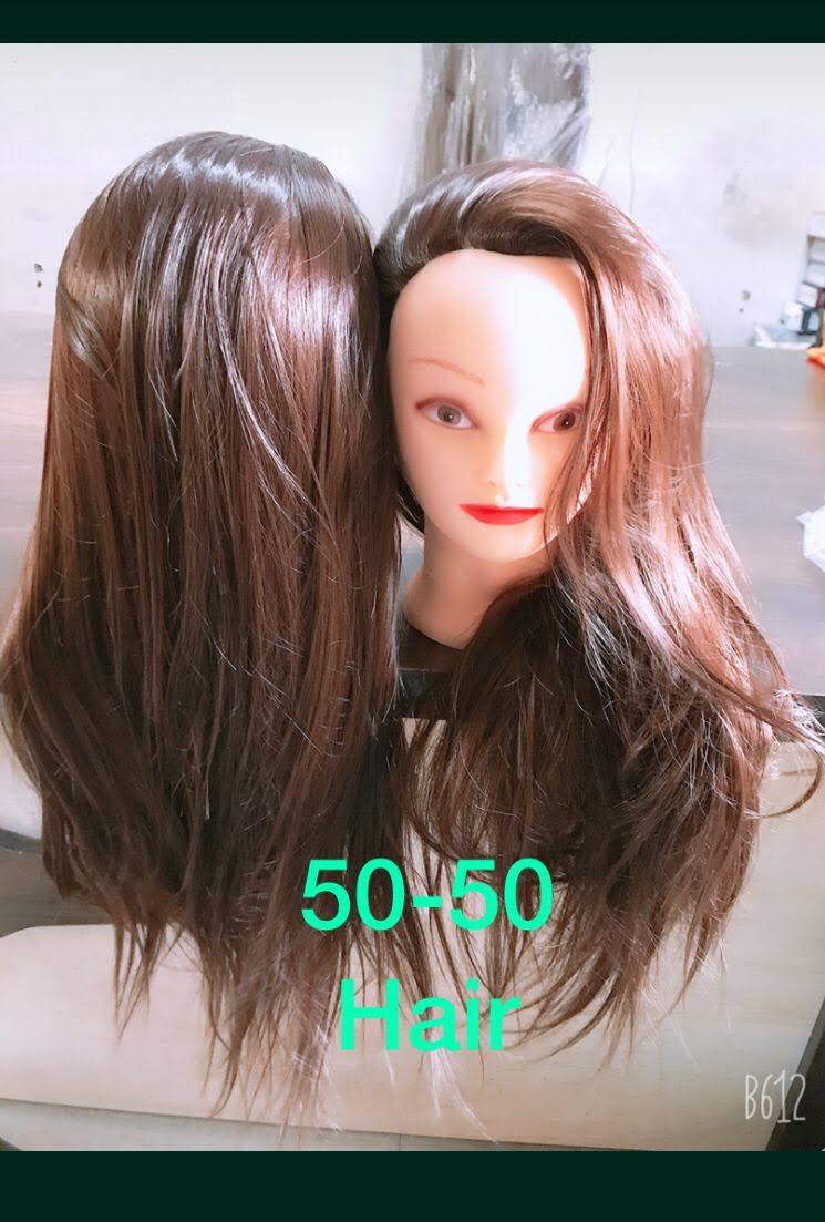 Hair dummy, 50-50 hair dummy, product image