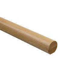 Fusion 12 Ft Prefinished Red Oak Handrail 6001219 The Home Depot In 2022 Oak Handrail Oak Stairs Handrail