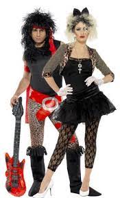 Vous trouverez plusieurs modèles sur happyfete. Deguisement Couple Rock 80s Fashion Party 80s Party Outfits 80s Fancy Dress Couples