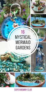 Aimer Ces Idees De Jardin De Sirene Nous Pouvons Maintenant Creer Des Jardins De La Fee De La Mer Dans Notre Pla Mini Fairy Garden Fairy Garden Fairy Garden Diy