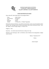 Sehingga, surat resmi ialah surat yang ditujukan untuk meminta izin atas suatu keperluan yang membuat orang tersebut tidak dapat hadir pada jenjang sebagai bukti tersebut kami lampirkan surat keterangan dari pihak rumah sakit pada lembar terlampir. Contoh Surat Keterangan Rawat Inap Kumpulan Ilmu Dan Pengetahuan Penting Cute766