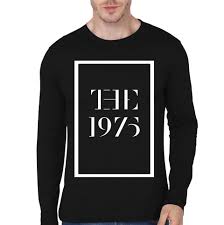 The 1975 Black Full Sleeve T Shirt