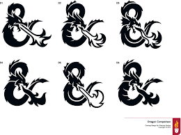 Brand New New Logo For Dungeons Dragons By Glitschka Studios Dungeons And Dragons Dragon Silhouette Baby Dragon Tattoos